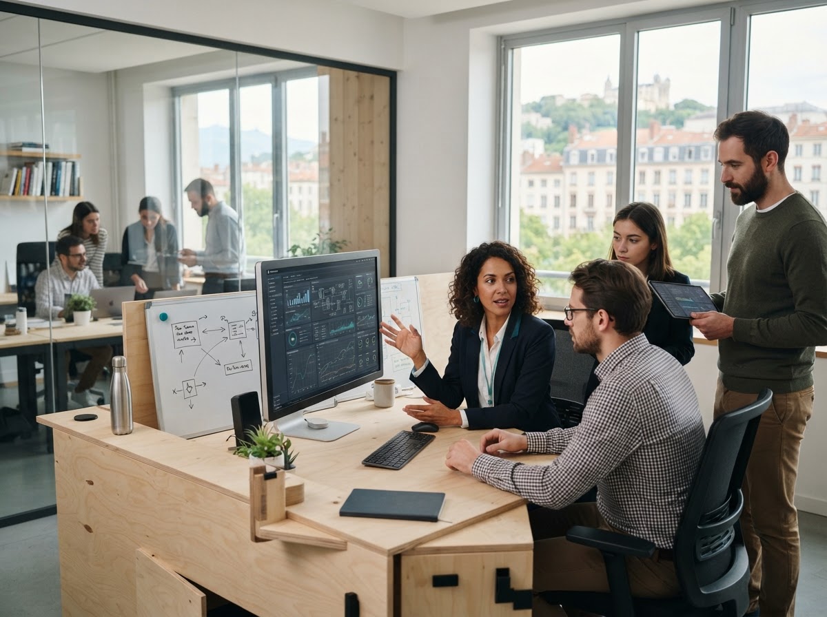 Bellevoara — tableau de bord d'analyse de données financières utilisé pour la gestion de trésorerie